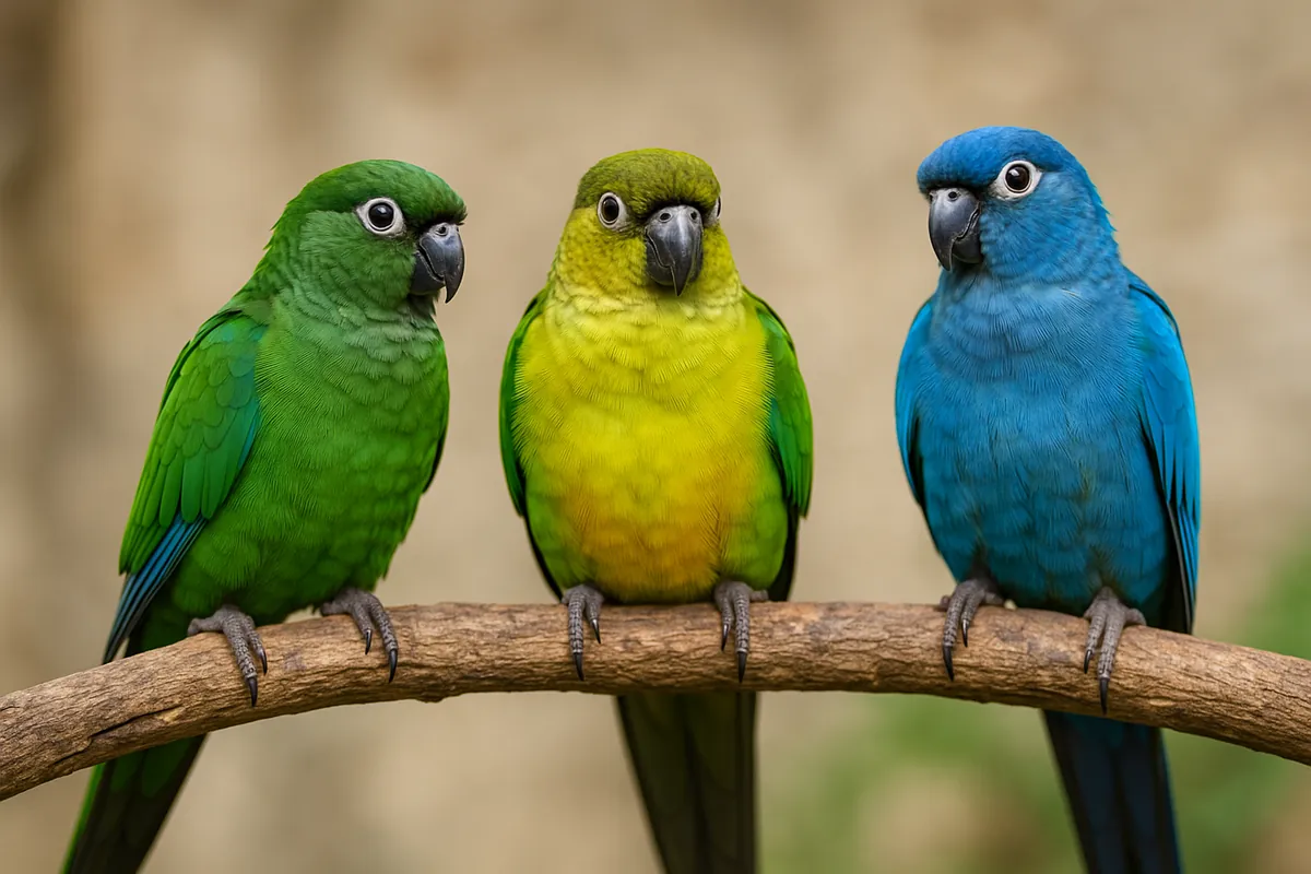 Loro en un ambiente tranquilo