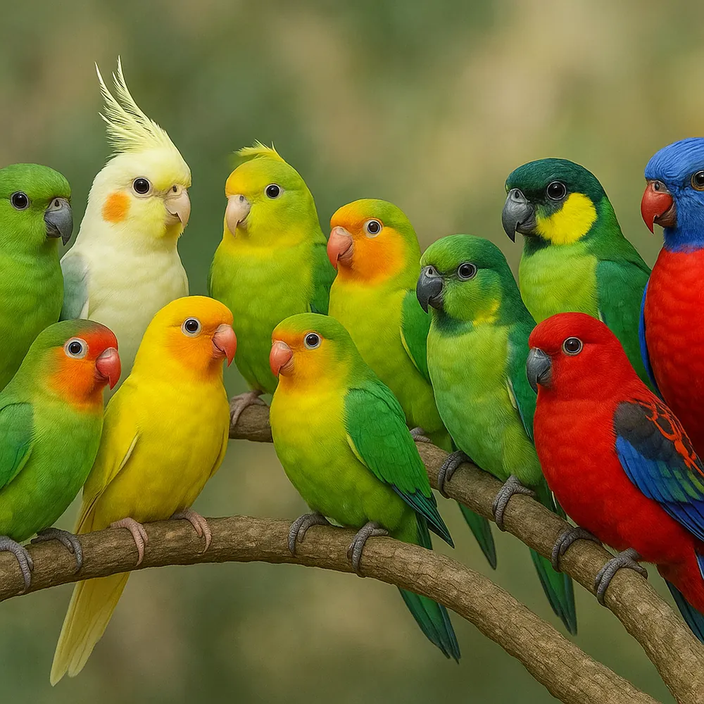 Nuestro aviario Aves del Bosque